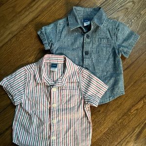 Old Navy Baby Button-downs (3-6M)